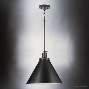 Urban Ambiance - Pendant - UHP4679 Modern Farmhouse Indoor Pendant, 14''H x 16
