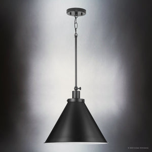 Urban Ambiance - Pendant - UHP4679 Modern Farmhouse Indoor Pendant, 14''H x 16