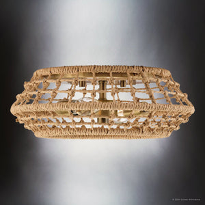 Urban Ambiance - Ceiling Light - UHP4681 Bohemian Indoor Ceiling Light, 4 - 1/2''H x 12 - 1/4