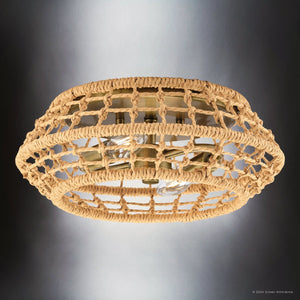 Urban Ambiance - Ceiling Light - UHP4681 Bohemian Indoor Ceiling Light, 4 - 1/2''H x 12 - 1/4