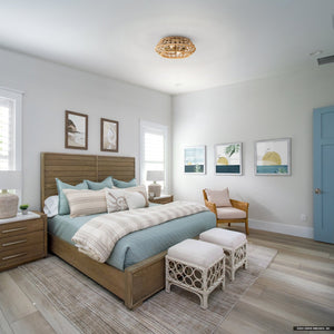 Urban Ambiance - Ceiling Light - UHP4681 Bohemian Indoor Ceiling Light, 4 - 1/2''H x 12 - 1/4