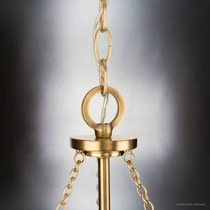 Urban Ambiance - Chandelier - UHP4683 Bohemian Indoor Chandelier, 23 - 5/8''H x 22 - 3/8
