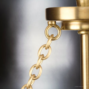 Urban Ambiance - Chandelier - UHP4683 Bohemian Indoor Chandelier, 23 - 5/8''H x 22 - 3/8