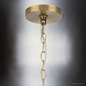 Urban Ambiance - Chandelier - UHP4683 Bohemian Indoor Chandelier, 23 - 5/8''H x 22 - 3/8