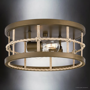 Urban Ambiance - Ceiling Light - UHP4690 Transitional Indoor Ceiling Light, 5 - 3/4''H x 13