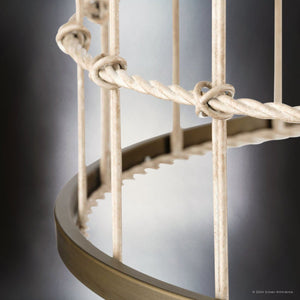 Urban Ambiance - Chandelier - UHP4691 Transitional Indoor Chandelier, 11 - 1/2''H x 22