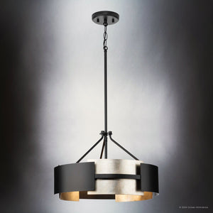 Urban Ambiance - Ceiling Light - UHP4701 Cosmopolitan Indoor Ceiling Light, 15 - 3/8''H x 19