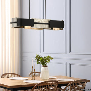 Urban Ambiance - Chandelier - UHP4702 Cosmopolitan Indoor Chandelier, 6 - 1/8''H x 12