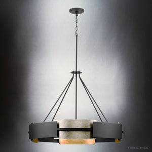 Urban Ambiance - Pendant - UHP4704 Cosmopolitan Indoor Pendant, 23 - 3/4''H x 31 - 3/4