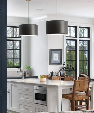 Urban Ambiance - Pendant - UHP4710 Transitional Indoor Pendant, 10''H x 18 - 1/8