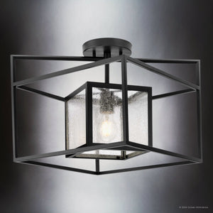 Urban Ambiance - Ceiling Light - UHP4730 Transitional Indoor Ceiling Light, 12''H x 14