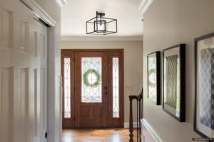 Urban Ambiance - Ceiling Light - UHP4730 Transitional Indoor Ceiling Light, 12''H x 14