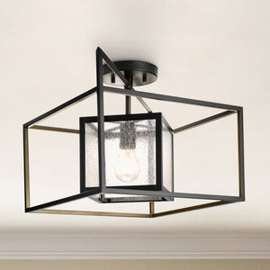 Urban Ambiance - Ceiling Light - UHP4730 Transitional Indoor Ceiling Light, 12''H x 14