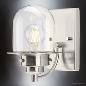 Urban Ambiance - Bath Light - UHP4740 Nautical Indoor Bath Light, 8''H x 7 - 1/2