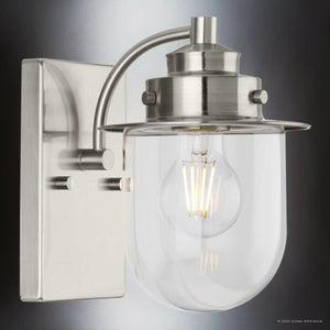 Urban Ambiance - Bath Light - UHP4740 Nautical Indoor Bath Light, 8''H x 7 - 1/2