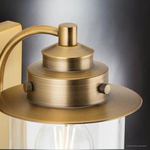 Urban Ambiance - Bath Light - UHP4741 Nautical Indoor Bath Light, 8''H x 7 - 1/2
