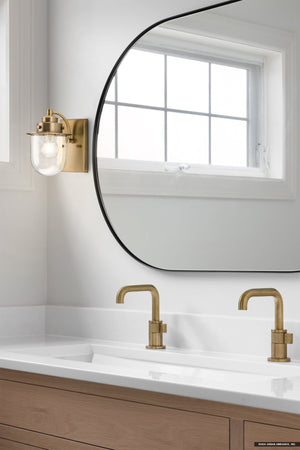 Urban Ambiance - Bath Light - UHP4741 Nautical Indoor Bath Light, 8''H x 7 - 1/2