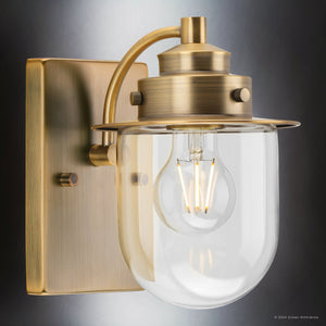 Urban Ambiance - Bath Light - UHP4741 Nautical Indoor Bath Light, 8''H x 7 - 1/2