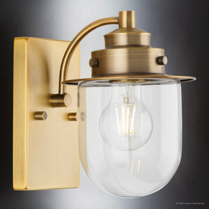 Urban Ambiance - Bath Light - UHP4741 Nautical Indoor Bath Light, 8''H x 7 - 1/2