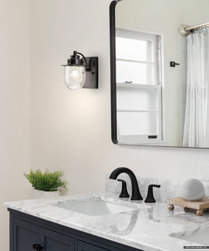 Urban Ambiance - Bath Light - UHP4742 Nautical Indoor Bath Light, 8''H x 7 - 1/2