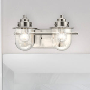 Urban Ambiance - Bath Light - UHP4743 Nautical Indoor Bath Light, 8''H x 7 - 1/2