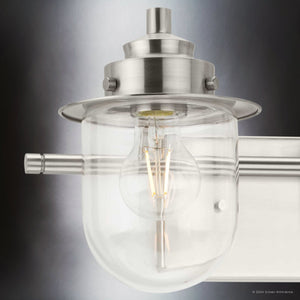 Urban Ambiance - Bath Light - UHP4743 Nautical Indoor Bath Light, 8''H x 7 - 1/2