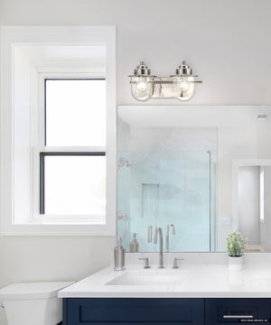 Urban Ambiance - Bath Light - UHP4743 Nautical Indoor Bath Light, 8''H x 7 - 1/2