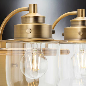Urban Ambiance - Bath Light - UHP4744 Nautical Indoor Bath Light, 8''H x 7 - 1/2