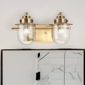 Urban Ambiance - Bath Light - UHP4744 Nautical Indoor Bath Light, 8''H x 7 - 1/2
