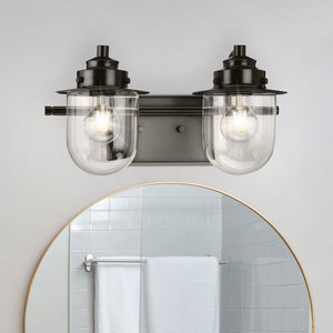 Urban Ambiance - Bath Light - UHP4745 Nautical Indoor Bath Light, 8''H x 7 - 1/2