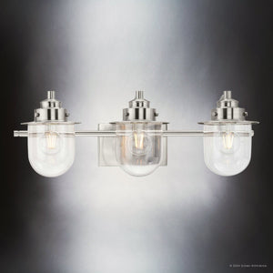 Urban Ambiance - Bath Light - UHP4746 Nautical Indoor Bath Light, 8''H x 7 - 1/2