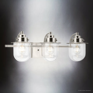 Urban Ambiance - Bath Light - UHP4746 Nautical Indoor Bath Light, 8''H x 7 - 1/2