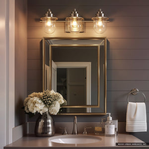 Urban Ambiance - Bath Light - UHP4746 Nautical Indoor Bath Light, 8''H x 7 - 1/2