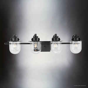 Urban Ambiance - Bath Light - UHP4751 Nautical Indoor Bath Light, 8''H x 7 - 1/2