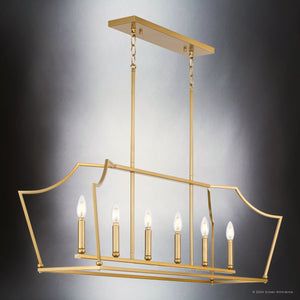 Urban Ambiance - Chandelier - UHP4773 English Country Indoor Chandelier, 15 - 1/8''H x 13