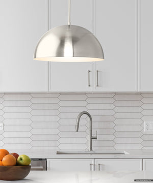 Urban Ambiance - Pendant - UHP4790 Mid - Century Modern Indoor Pendant, 8 - 5/8''H x 15 - 3/4