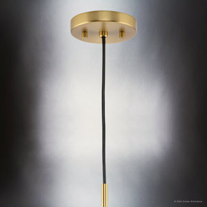 Urban Ambiance - Pendant - UHP4792 Mid - Century Modern Indoor Pendant, 8 - 5/8''H x 15 - 3/4
