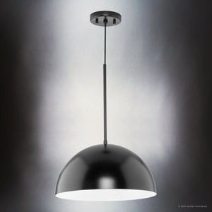 Urban Ambiance - Pendant - UHP4793 Mid - Century Modern Indoor Pendant, 8 - 5/8''H x 15 - 3/4