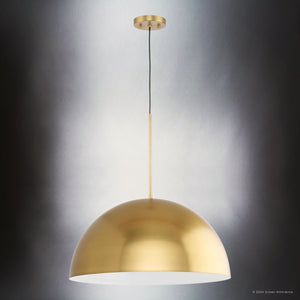Urban Ambiance - Pendant - UHP4796 Mid - Century Modern Indoor Pendant, 12 - 1/2''H x 23 - 5/8