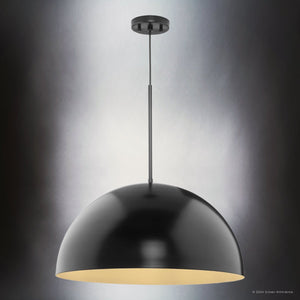 Urban Ambiance - Pendant - UHP4797 Mid - Century Modern Indoor Pendant, 12 - 1/2''H x 23 - 5/8