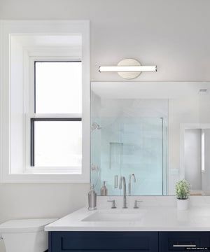 Urban Ambiance - Bath Light - UHP4800 Minimalist Indoor Bath Light, 5 - 3/48''H x 3