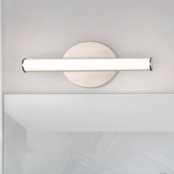 Urban Ambiance - Bath Light - UHP4800 Minimalist Indoor Bath Light, 5 - 3/48''H x 3"W x 16''D, Brushed Nickel Finish, Winsen Collection - 
