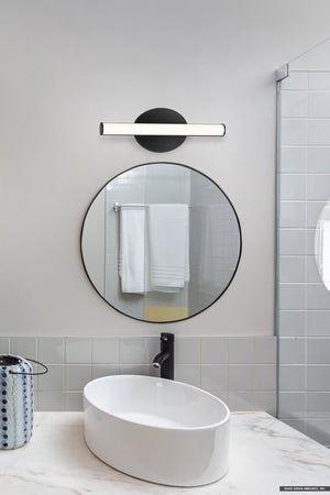 Urban Ambiance - Bath Light - UHP4801 Minimalist Indoor Bath Light, 5 - 3/48''H x 3
