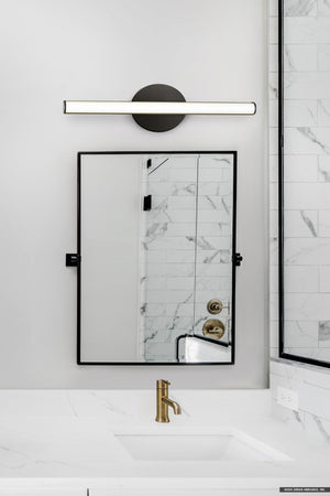 Urban Ambiance - Bath Light - UHP4803 Minimalist Indoor Bath Light, 5 - 3/48''H x 3