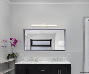 Urban Ambiance - Bath Light - UHP4804 Minimalist Indoor Bath Light, 5 - 3/48''H x 3