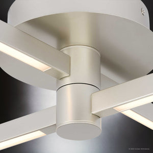 Urban Ambiance - Ceiling Light - UHP4820 Cosmopolitan Indoor Ceiling Light, 4 - 3/8''H x 25