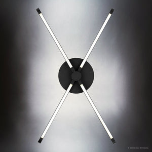 Urban Ambiance - Ceiling Light - UHP4821 Cosmopolitan Indoor Ceiling Light, 4 - 3/8''H x 25