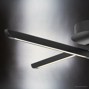 Urban Ambiance - Ceiling Light - UHP4821 Cosmopolitan Indoor Ceiling Light, 4 - 3/8''H x 25