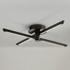 Urban Ambiance - Ceiling Light - UHP4821 Cosmopolitan Indoor Ceiling Light, 4 - 3/8''H x 25