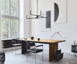 Urban Ambiance - Chandelier - UHP4823 Cosmopolitan Indoor Chandelier, 8 - 3/4''H x 28 - 1/4